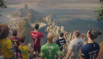 Nike convierte a Cristiano, Iniesta o Ibrahimovic en personajes animados